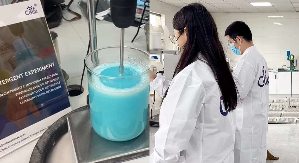 Celix Cellulose HPMC PM-Pro-75USが液体洗剤配合にクリスタルクリアな透明度と安定性を実現